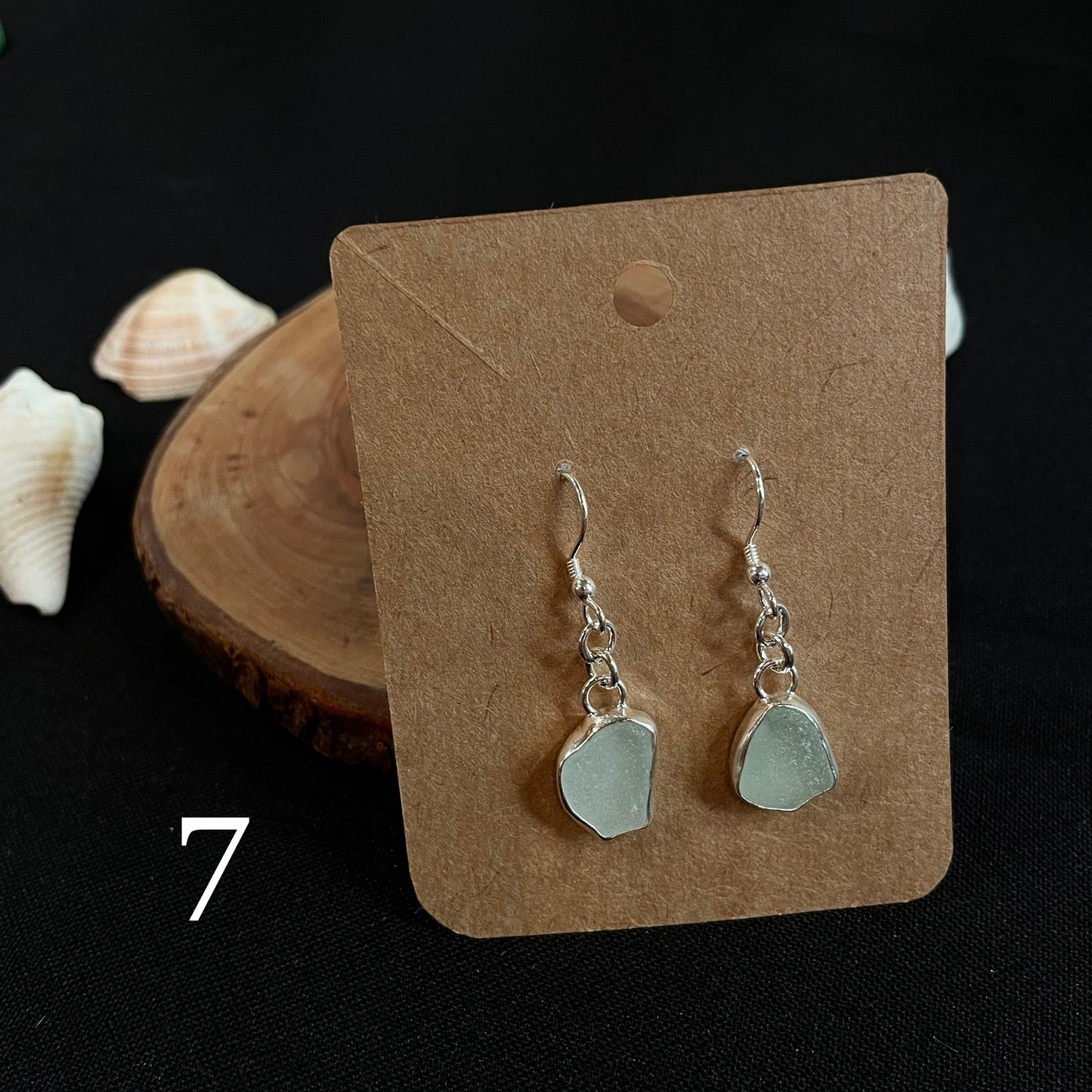 Dangly Seaglass Earrings