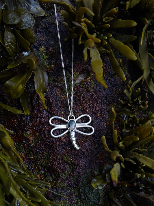 moss agate nausicaa pendant