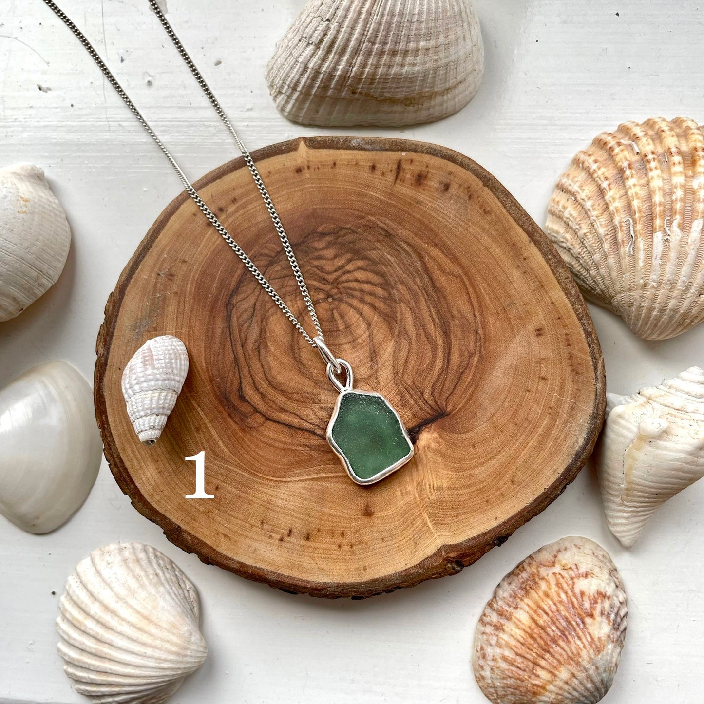 Seaglass Pendants