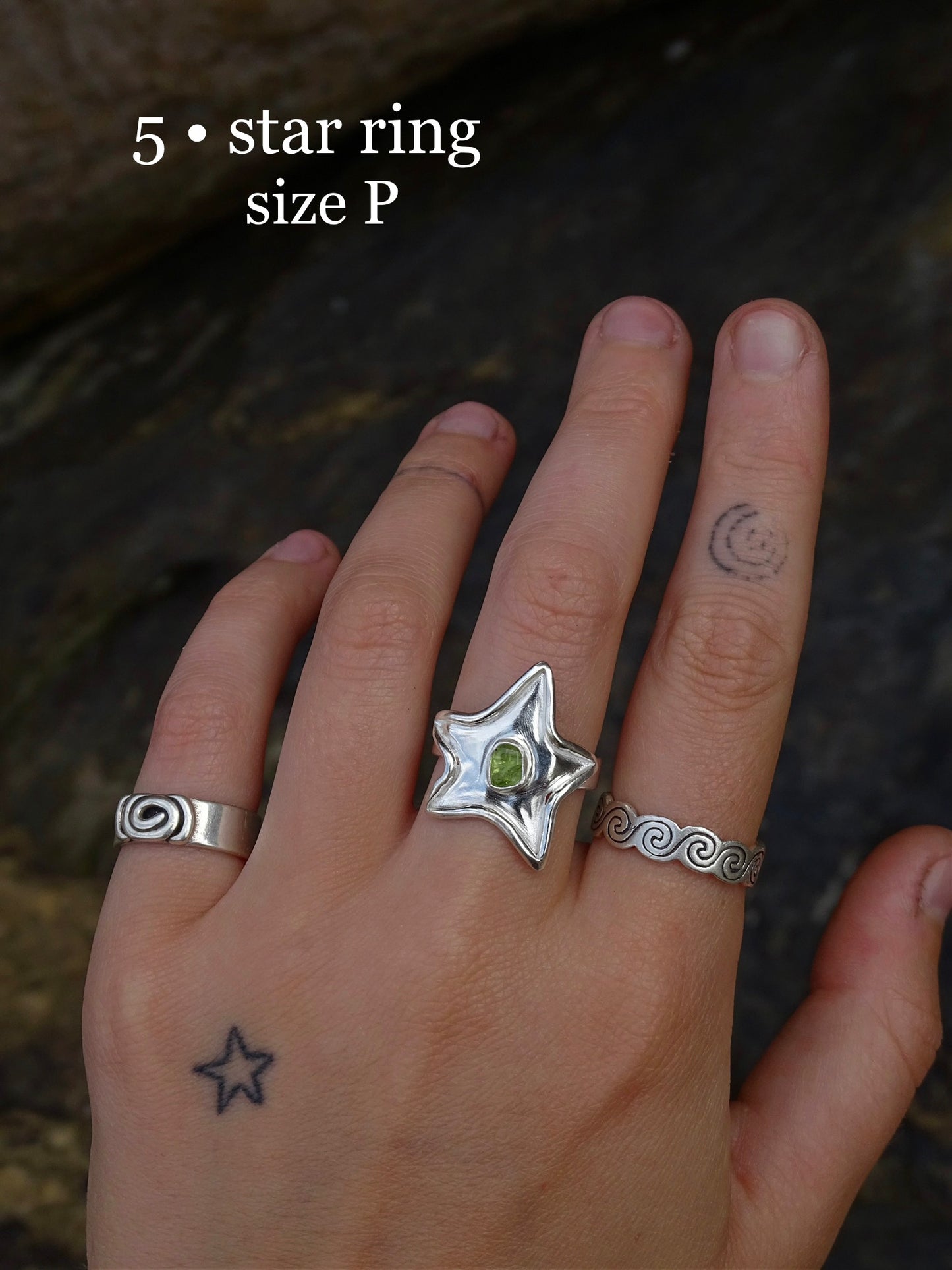 peridot collection: rings