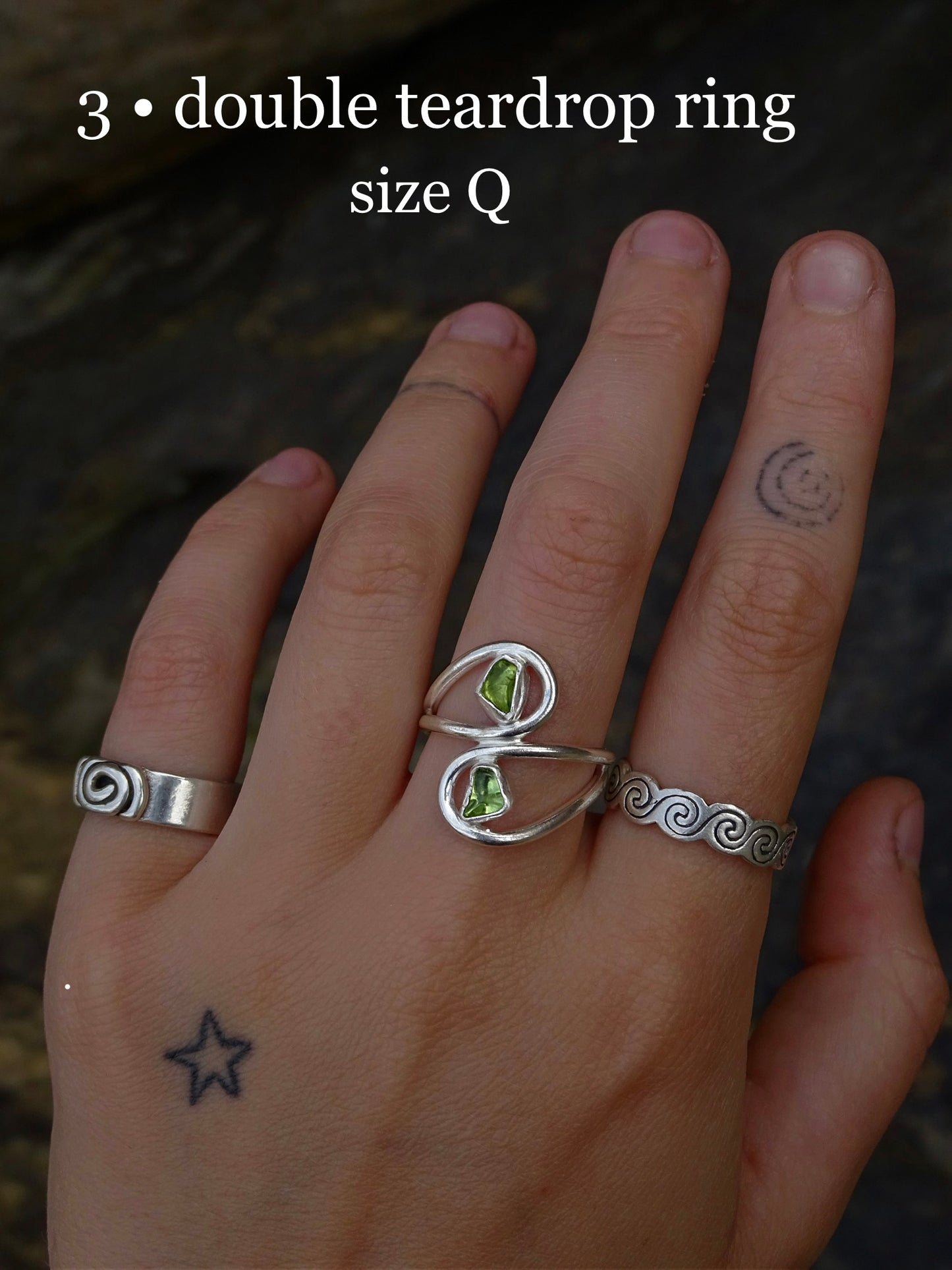 peridot collection: rings