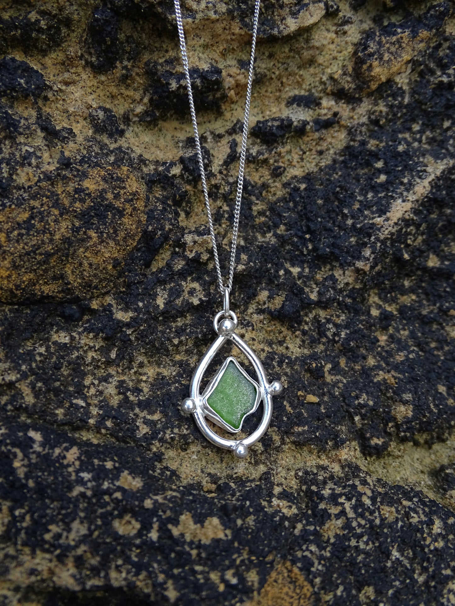 seaglass pendants