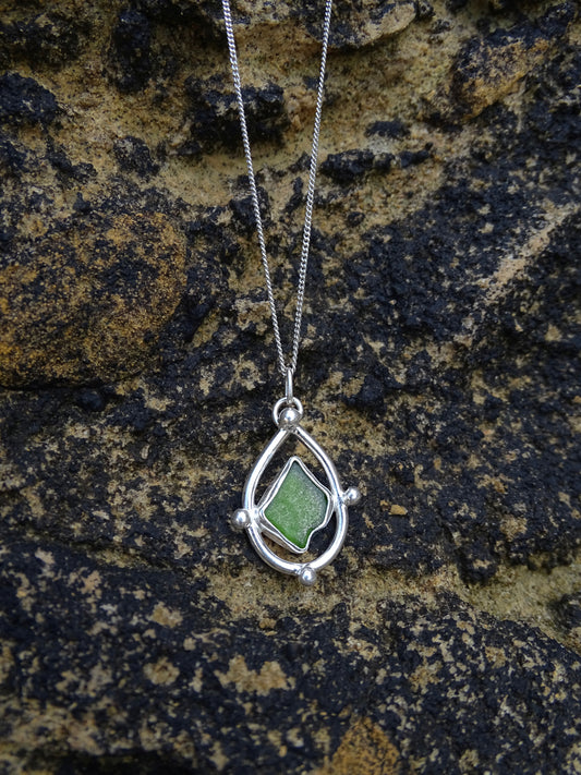 seaglass pendants