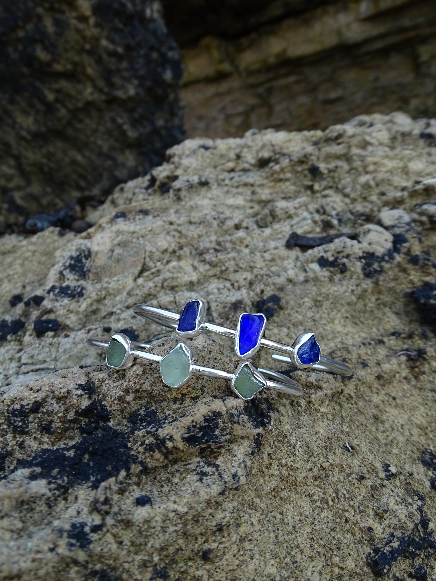 seaglass cuff