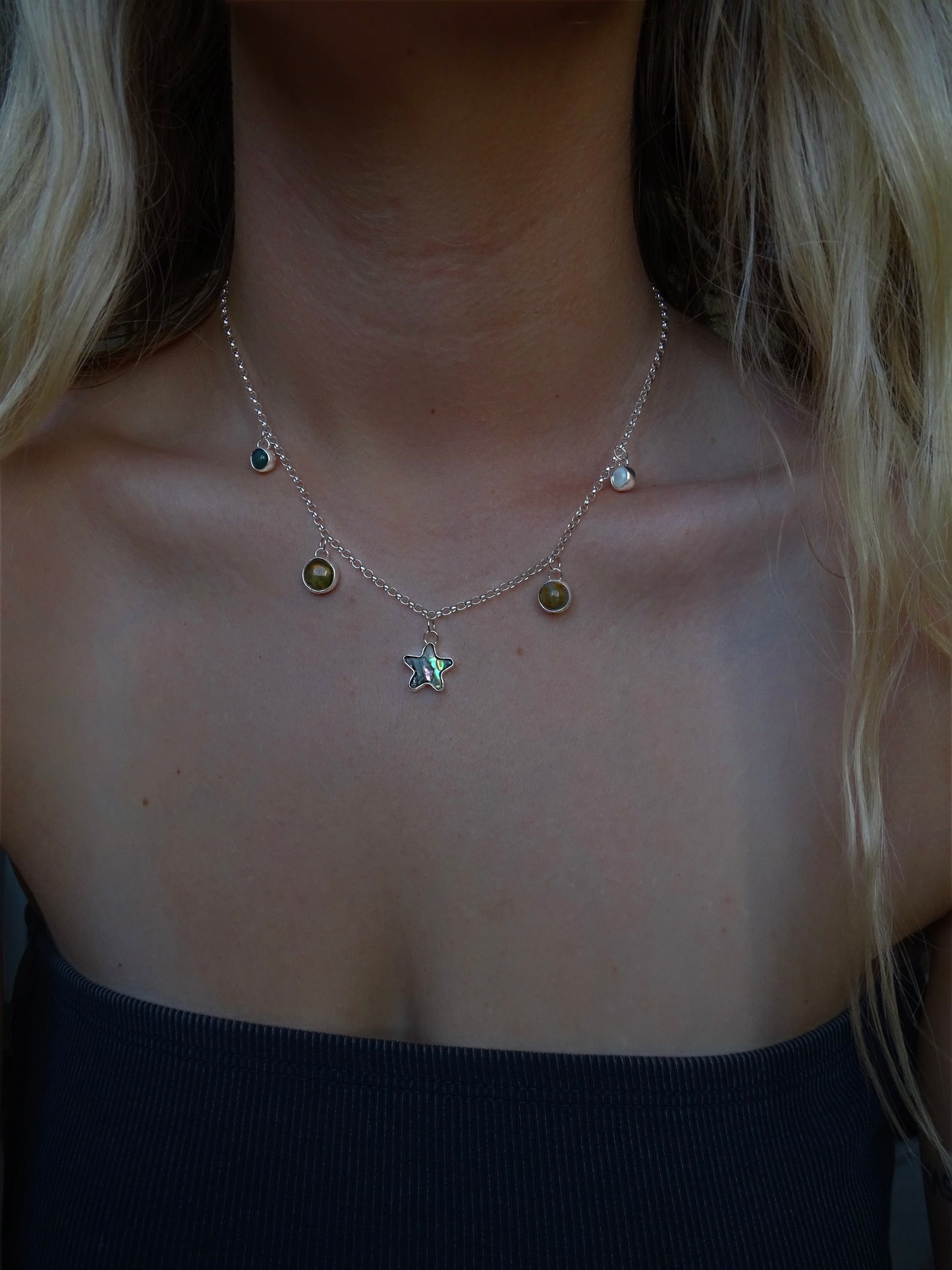 earthy charm necklace