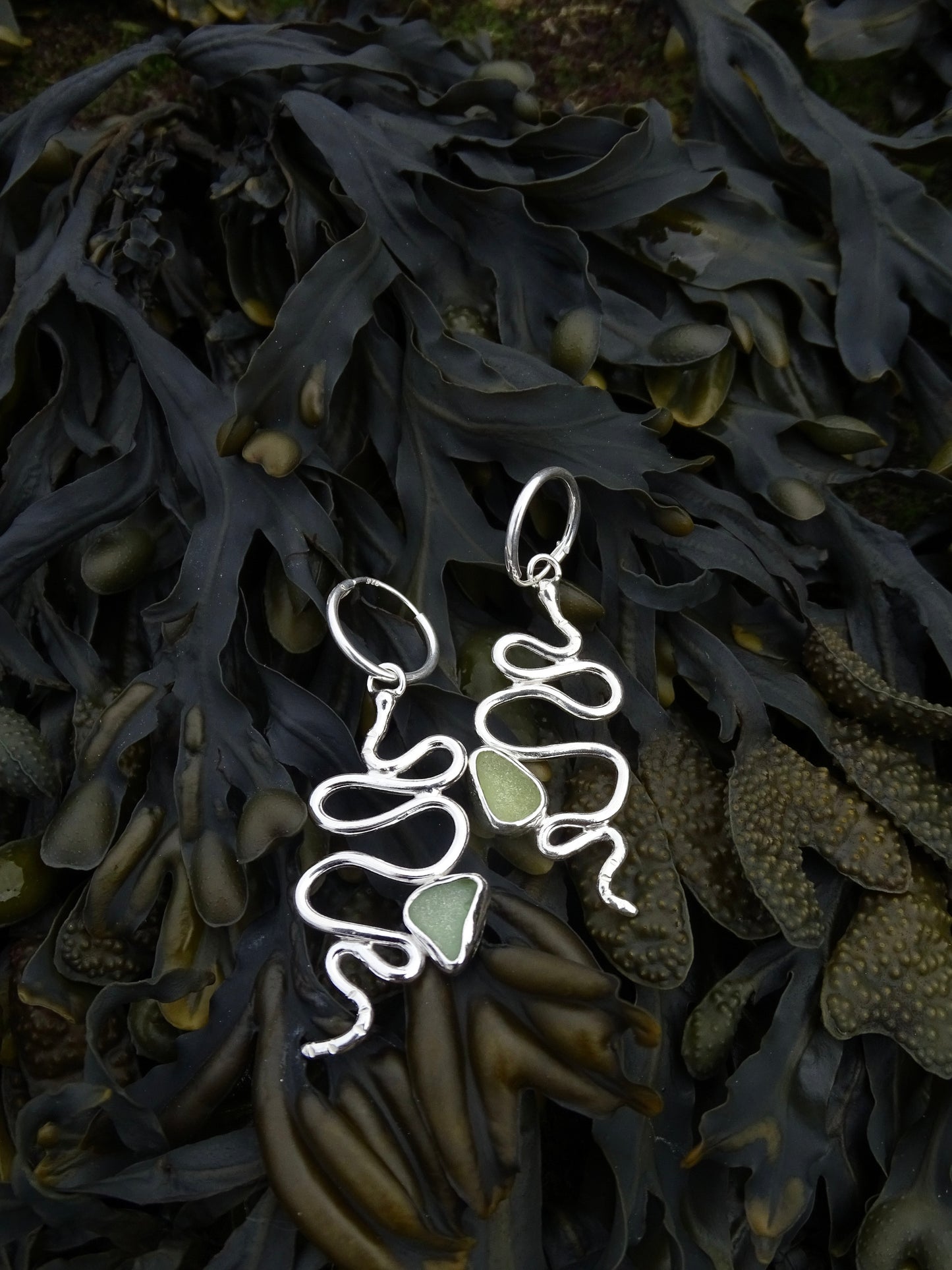 snake earrings