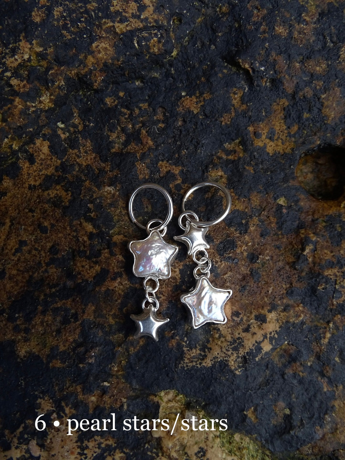 asymmetrical charm hoops