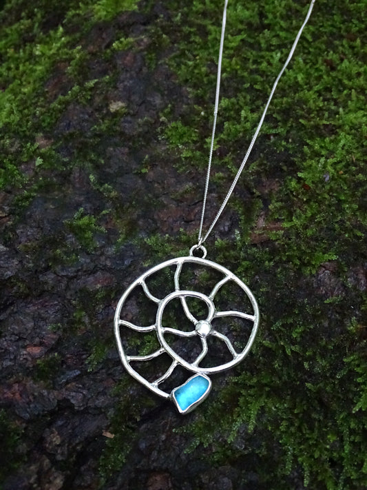 ammonite pendant