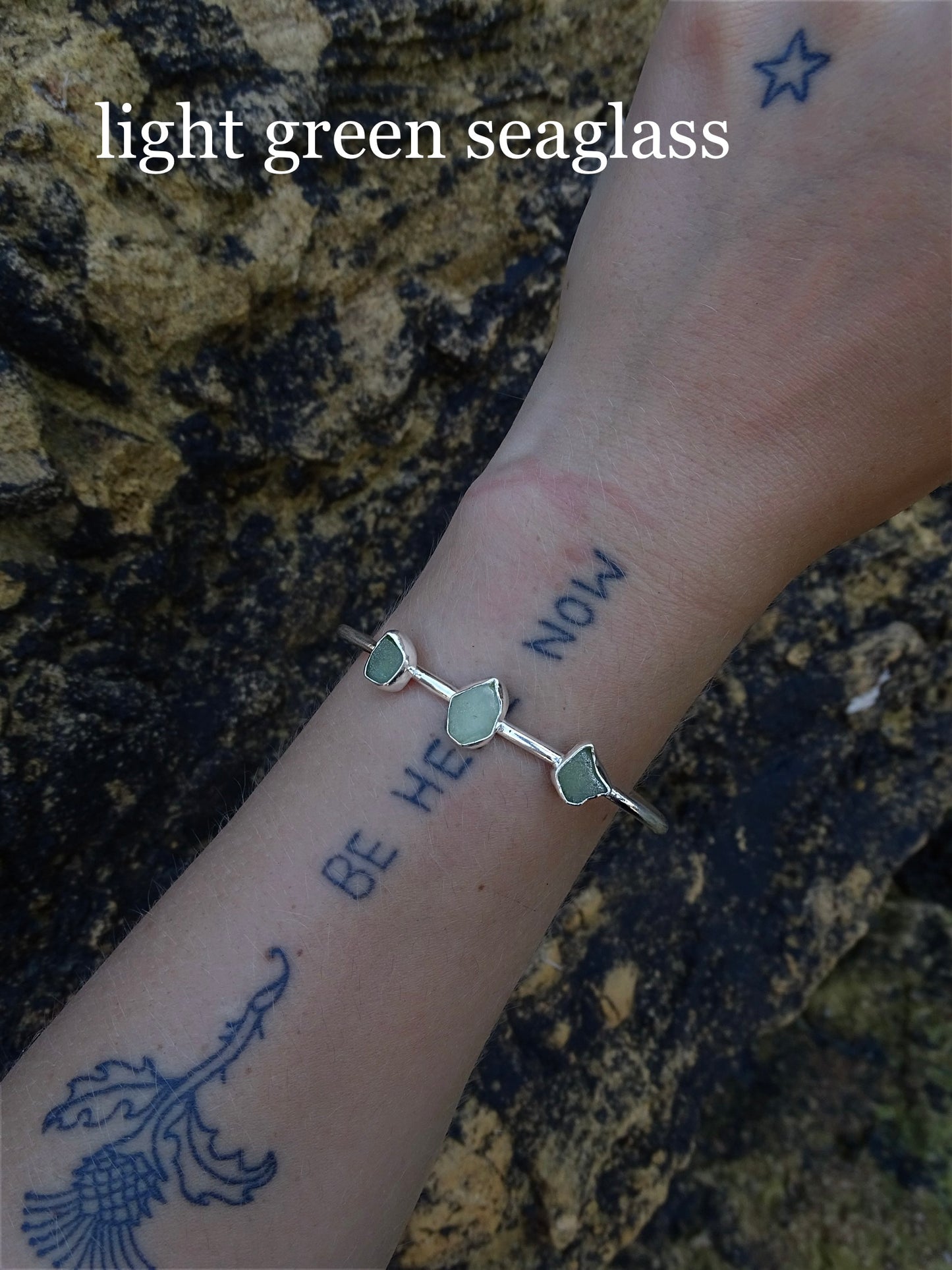 seaglass cuff