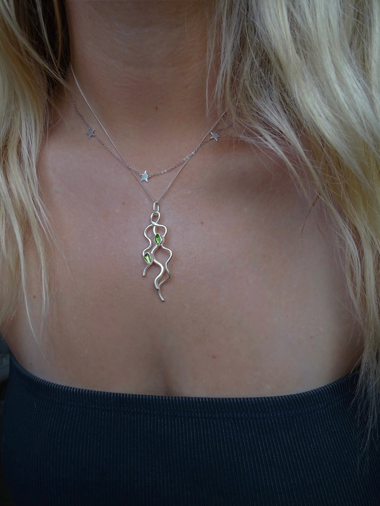 peridot collection: pendants