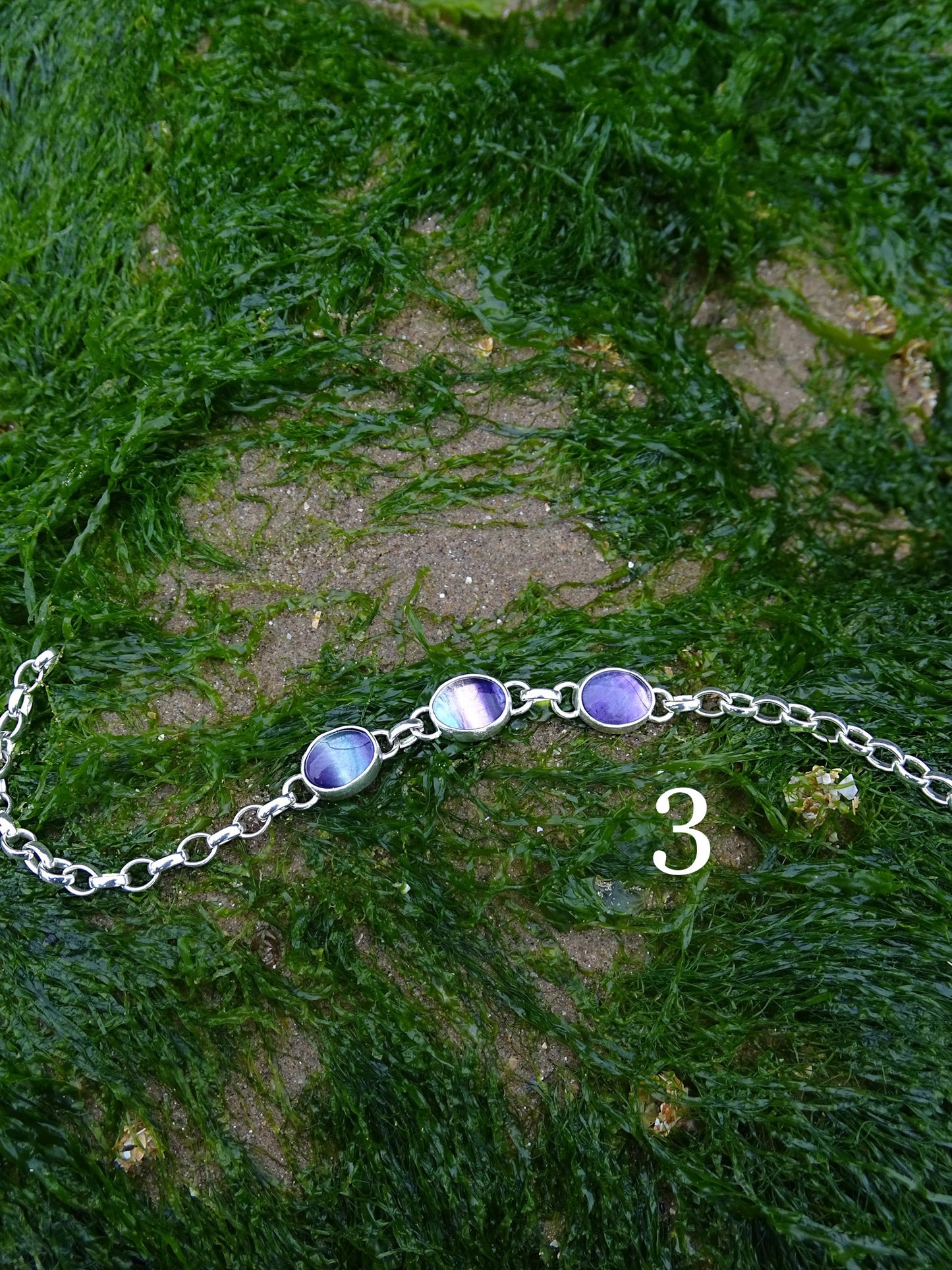 triple stone bracelets